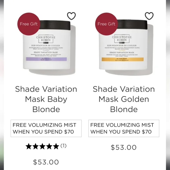 Christophe Robin Baby Blonde hair mask - Picture 3 of 4